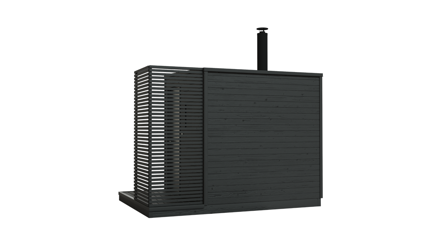 KUUT Wood-Fired Outdoor Sauna M - Myles Better Living