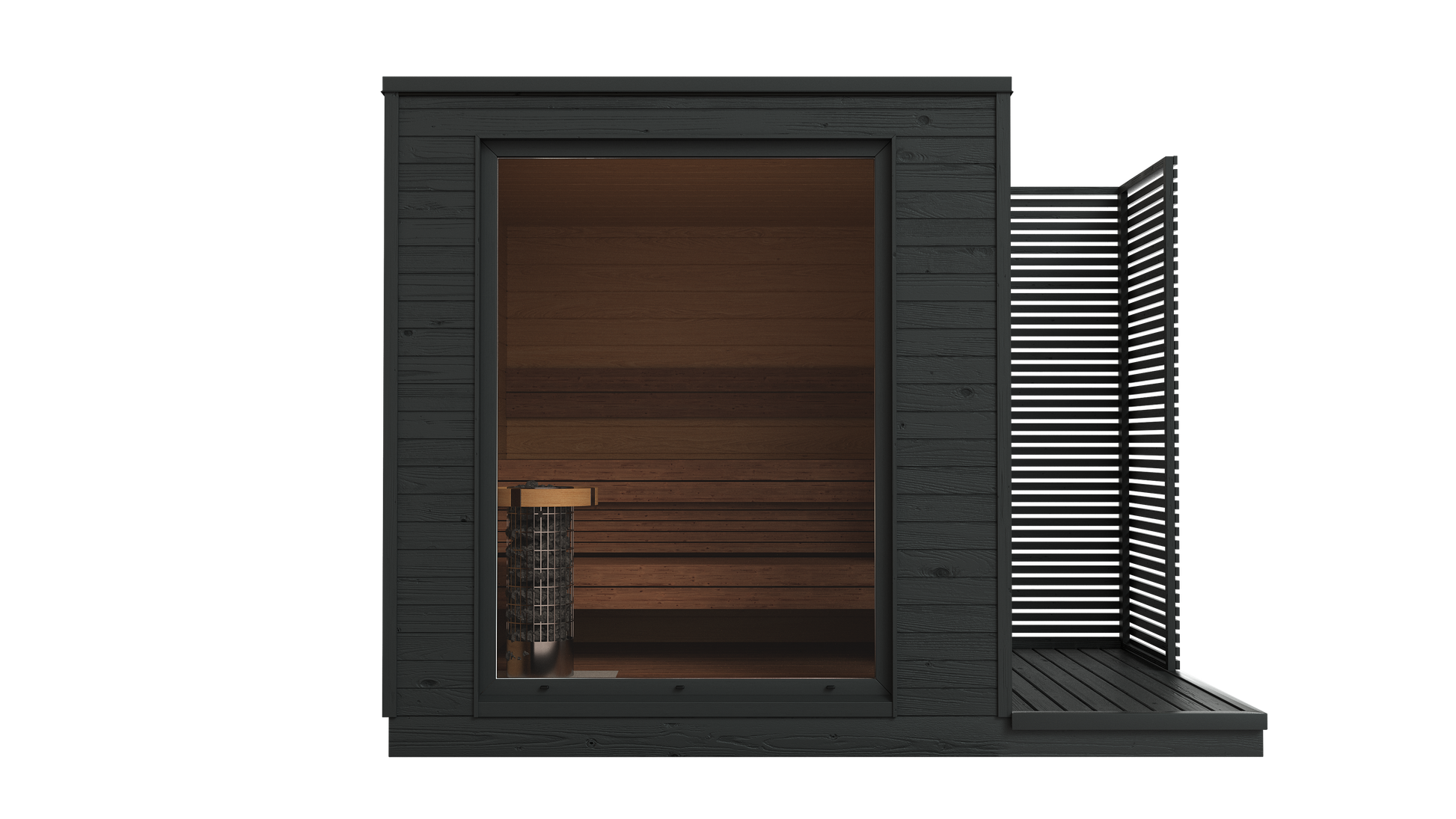 KUUT Electrical Outdoor Sauna M - Myles Better Living