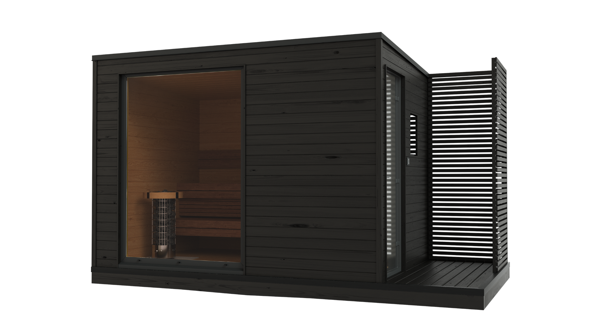 KUUT Electrical Outdoor Sauna L - Myles Better Living