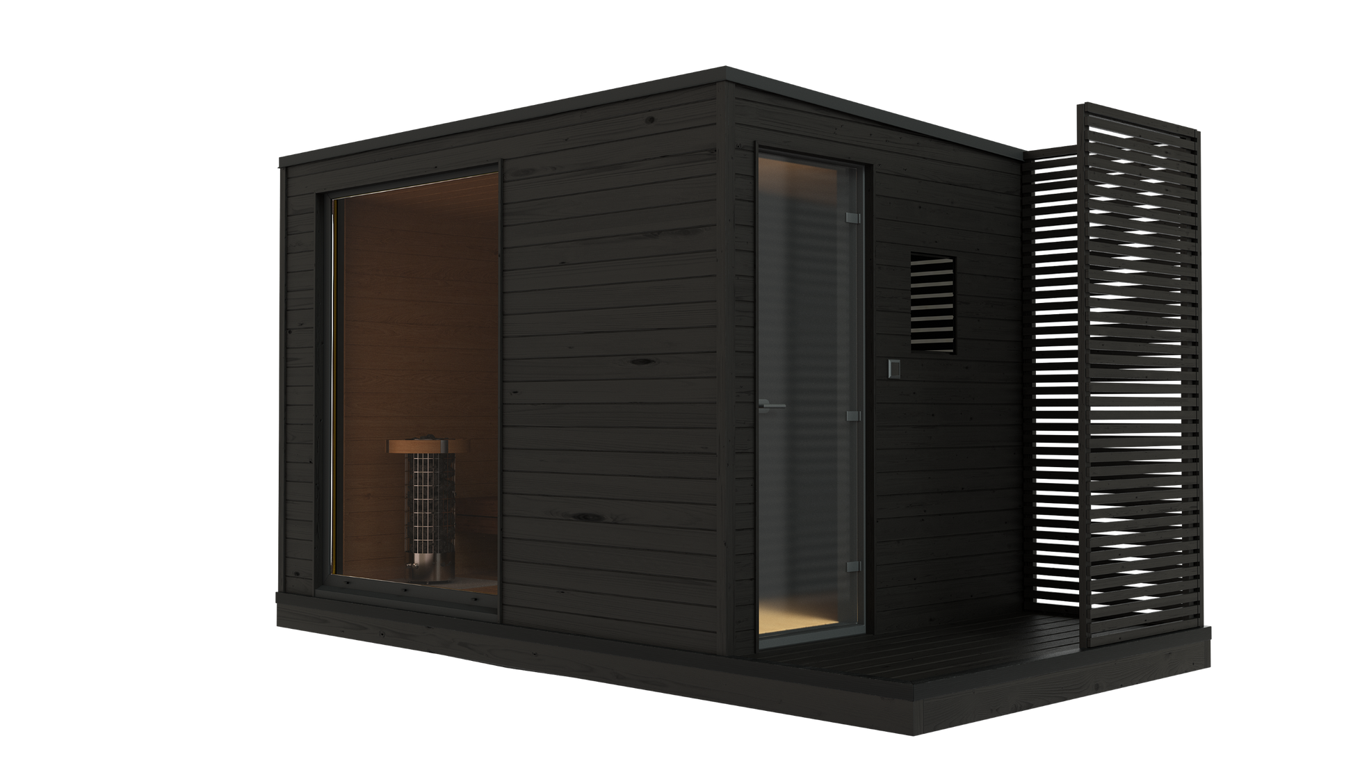 KUUT Electrical Outdoor Sauna L - Myles Better Living