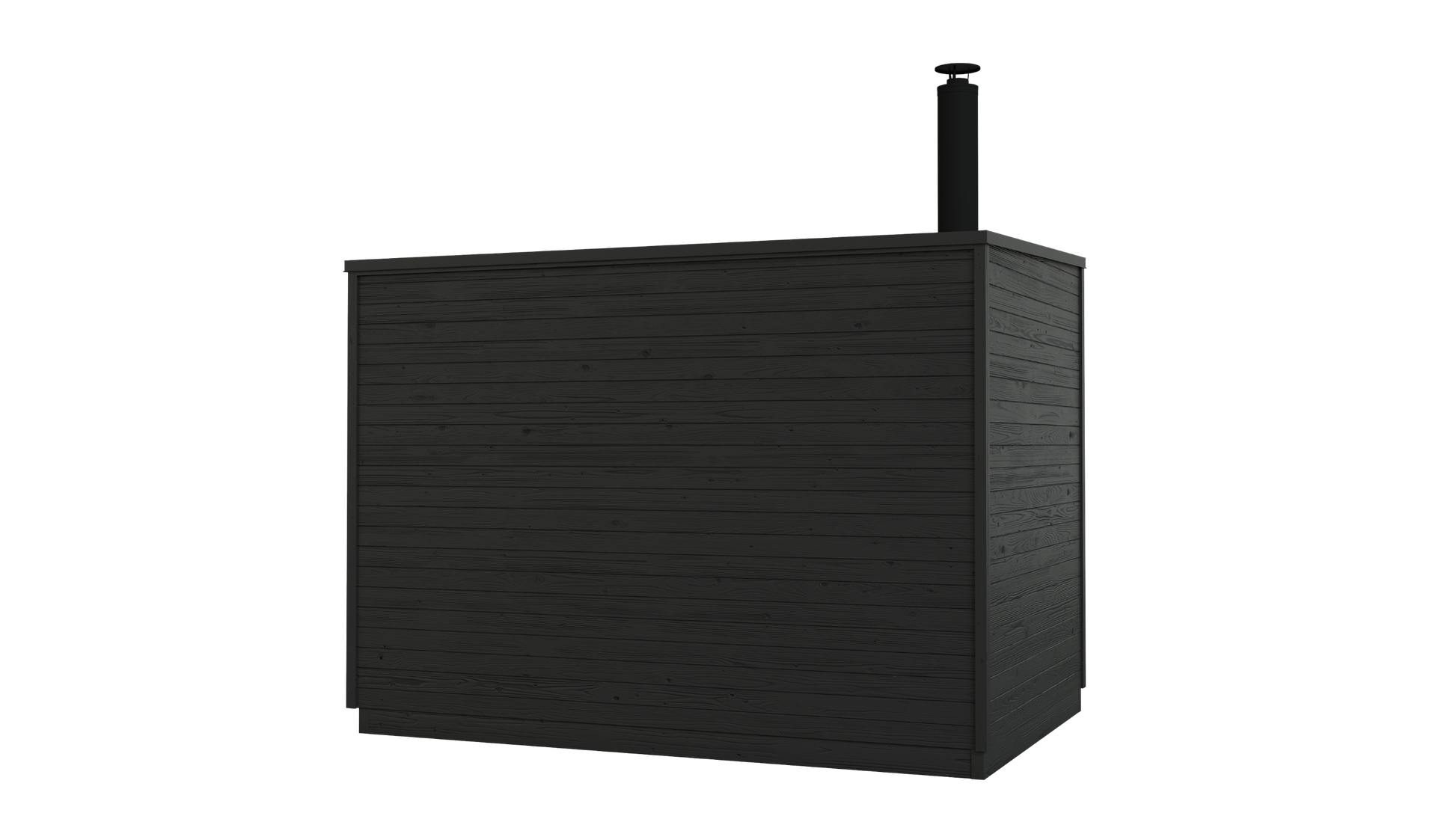 KUUT Wood Fired Outdoor Sauna L with Shower - Myles Better Living