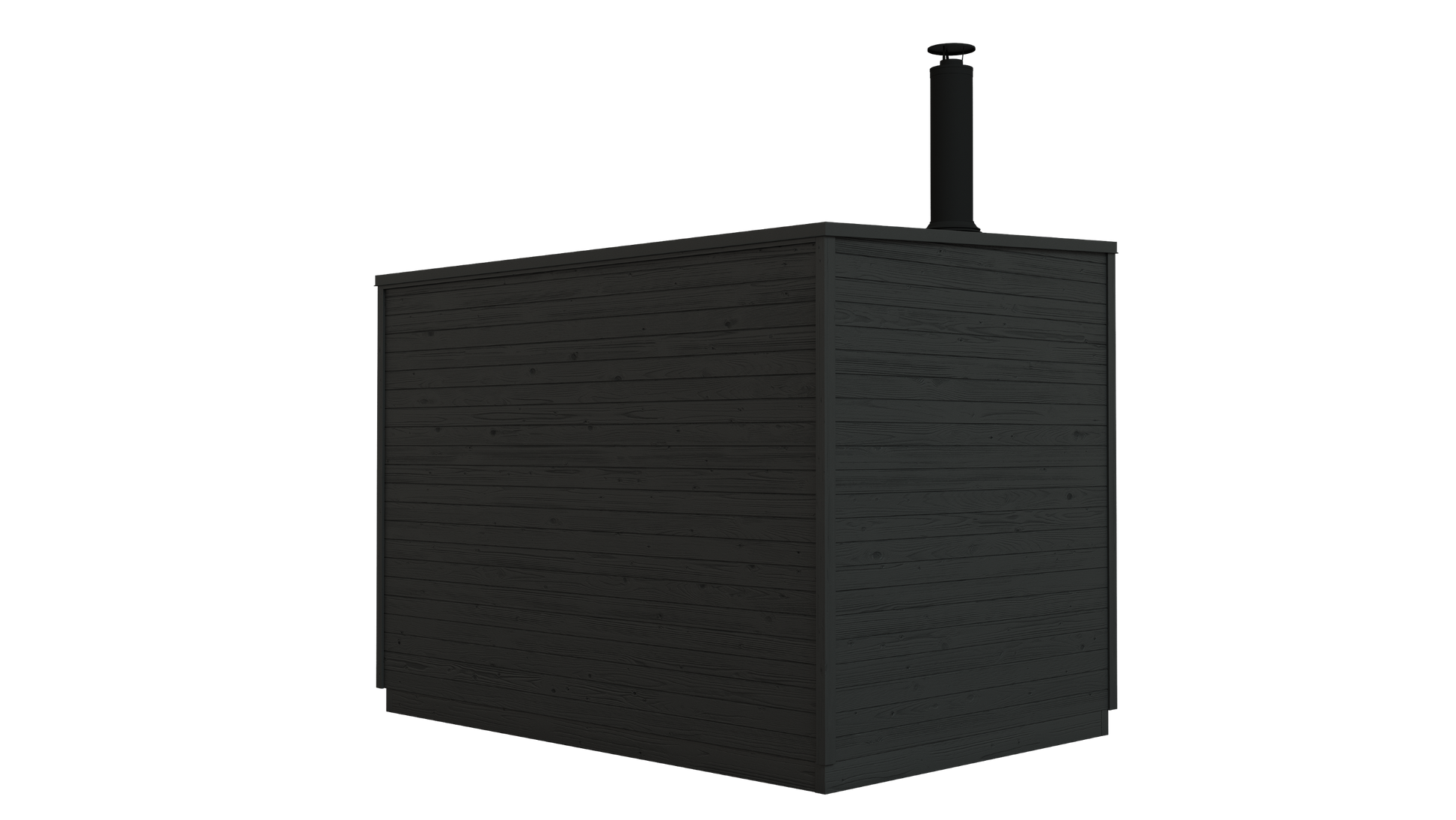 KUUT Wood Fired Outdoor Sauna L with Shower - Myles Better Living
