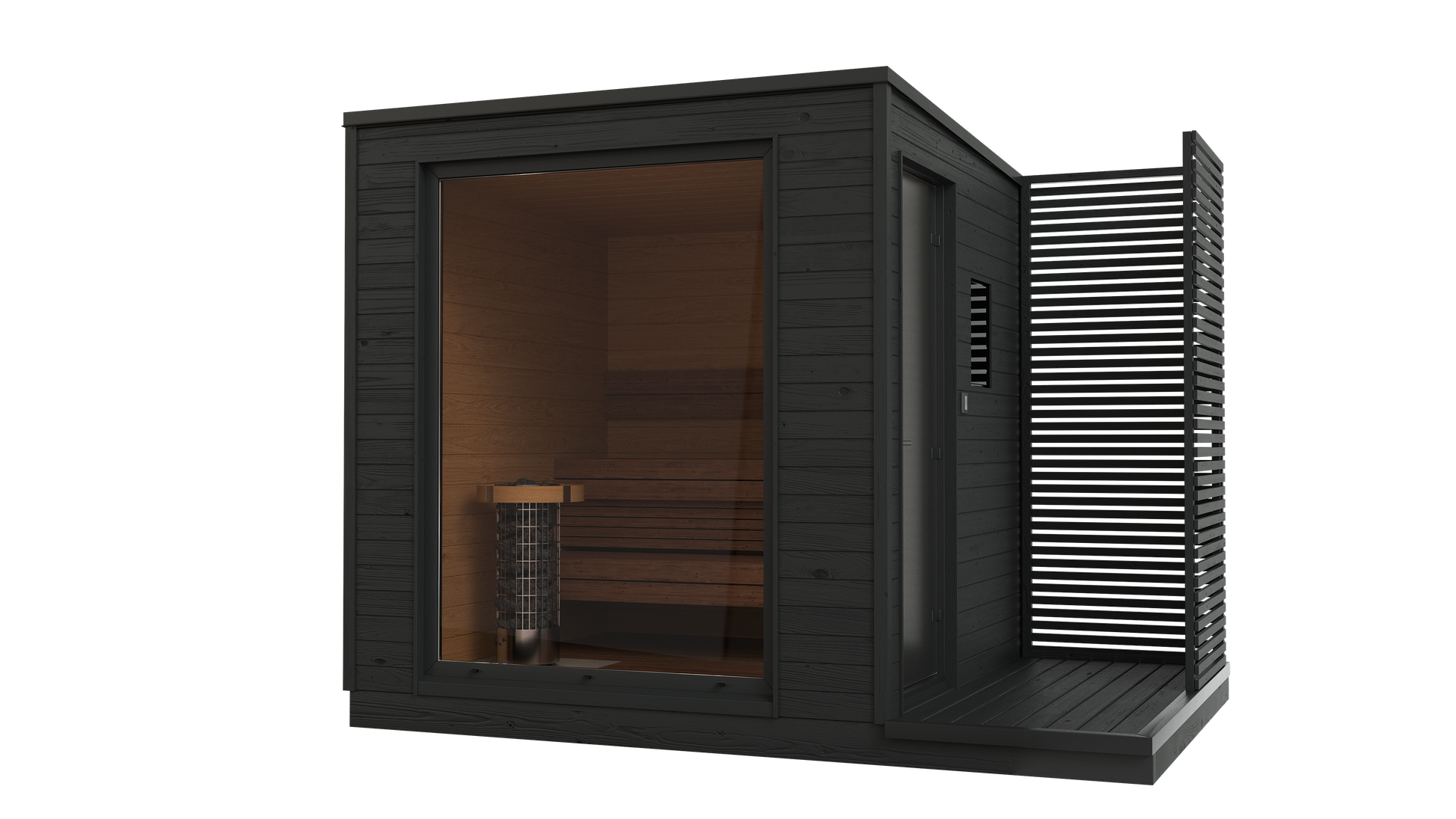 KUUT Electrical Outdoor Sauna M - Myles Better Living