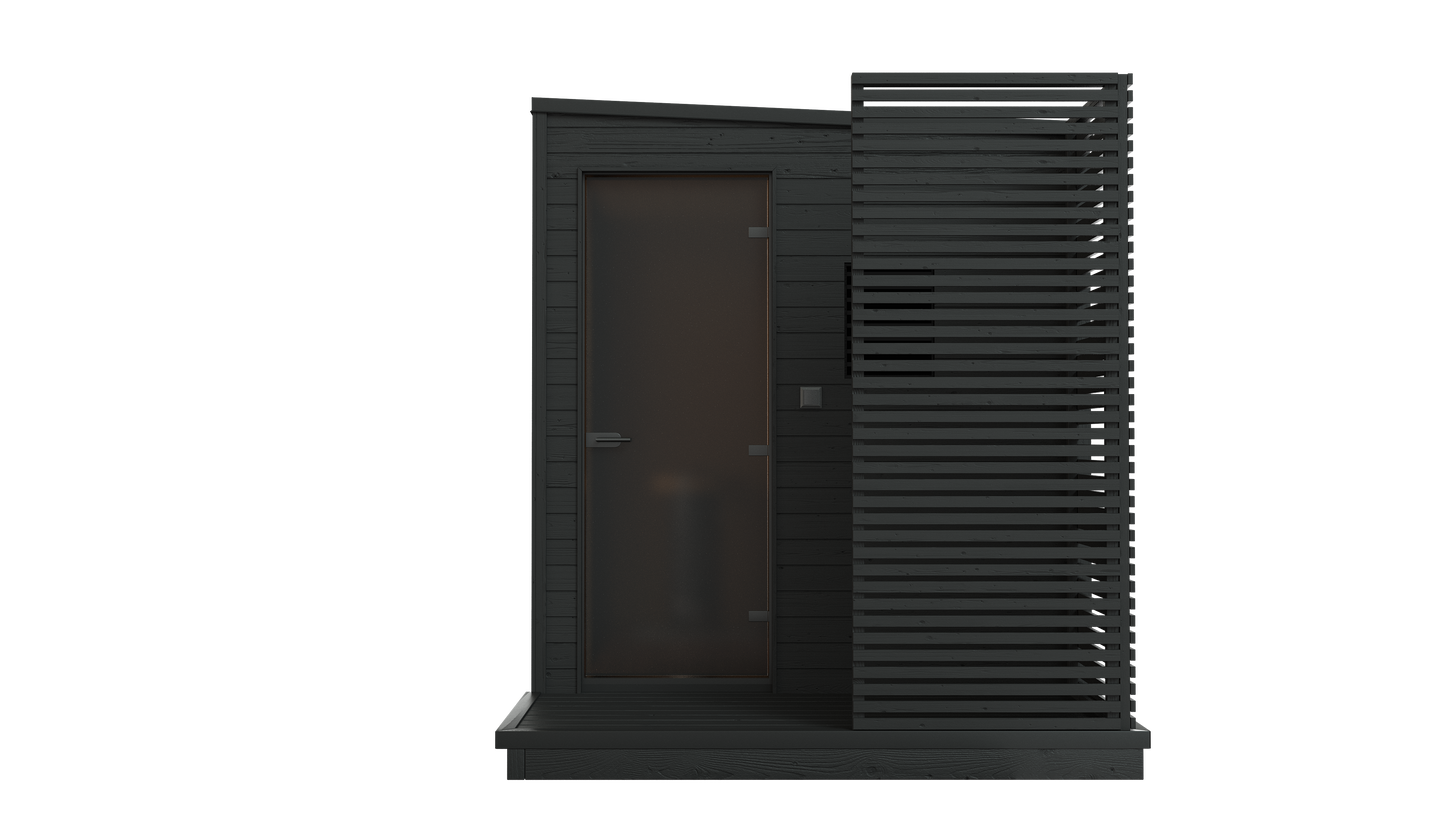 KUUT Electrical Outdoor Sauna M - Myles Better Living