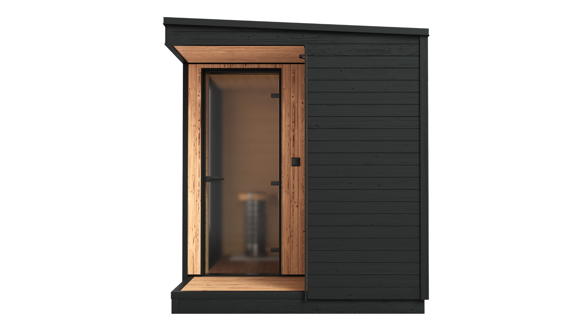 KUUT Electrical Outdoor Sauna L with Shower - Myles Better Living