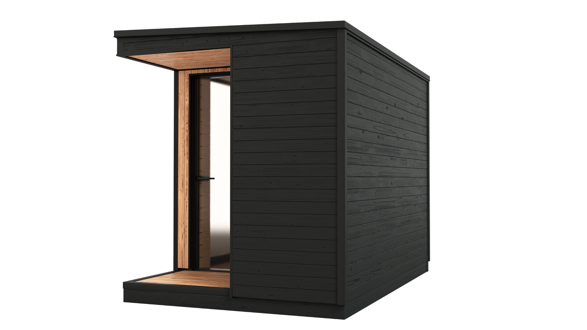 KUUT Electrical Outdoor Sauna L with Shower - Myles Better Living