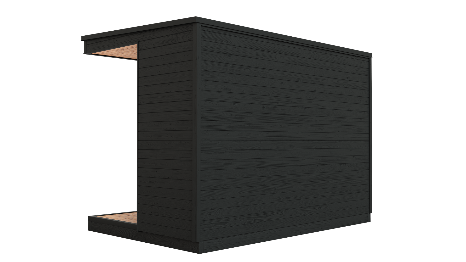 KUUT Electrical Outdoor Sauna L with Shower - Myles Better Living