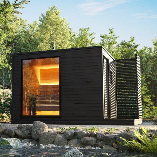 KUUT Electrical Outdoor Sauna L - Myles Better Living