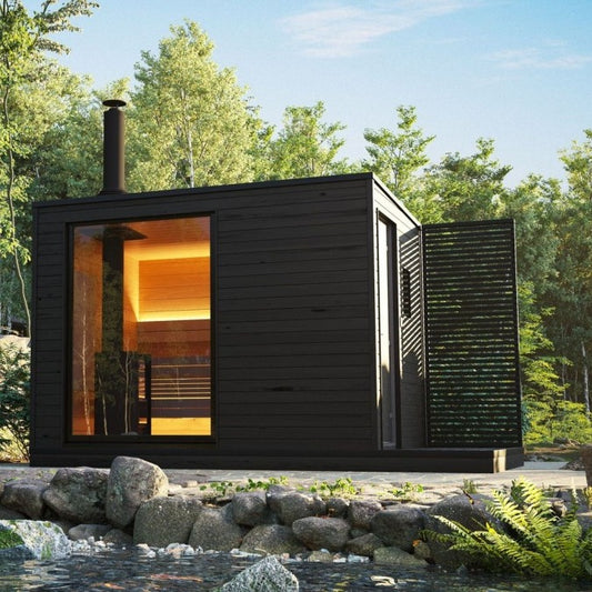 KUUT Wood-Fired Outdoor Sauna L - Myles Better Living
