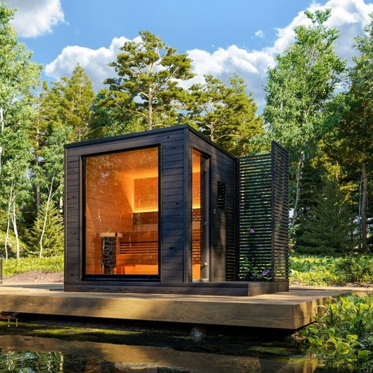 KUUT Electrical Outdoor Sauna M - Myles Better Living