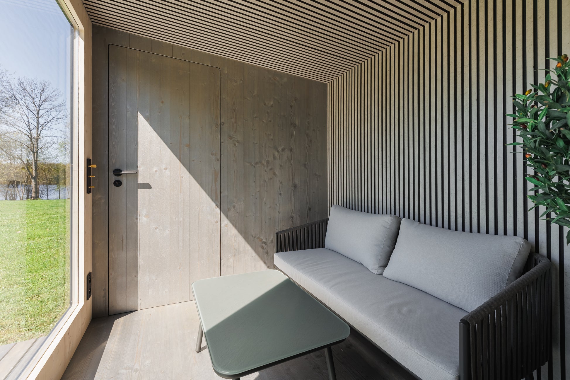 St Moritz 5 Person Outdoor Sauna with Shower Room - Myles Better Living