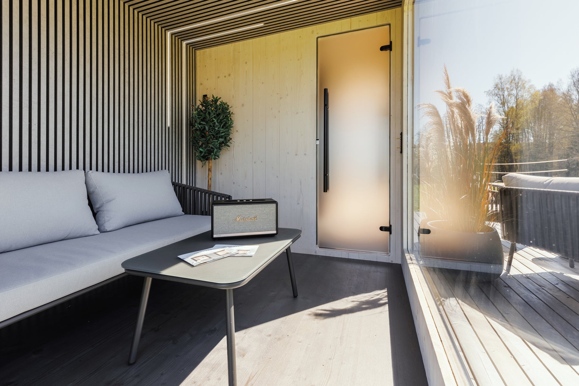 St Moritz 5 Person Outdoor Sauna with Shower Room - Myles Better Living