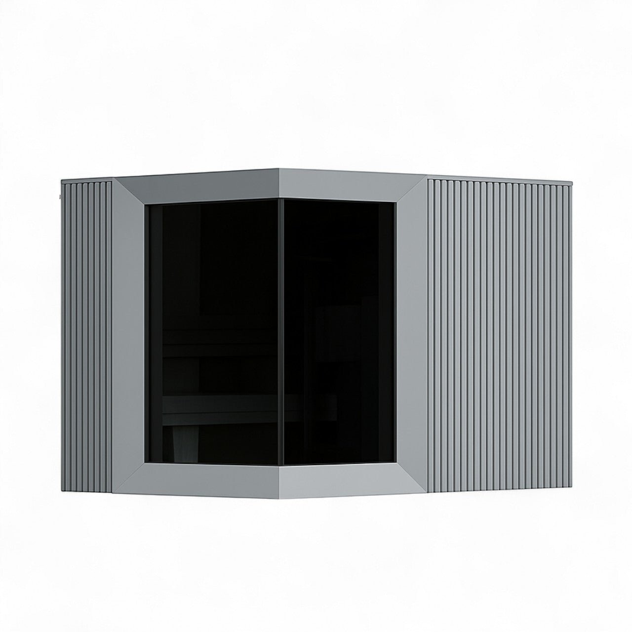 Zermatt 5 Person Outdoor Sauna with Changing Room - Myles Better Living