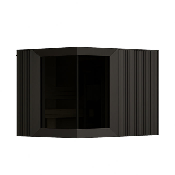 Zermatt 5 Person Outdoor Sauna with Changing Room - Myles Better Living