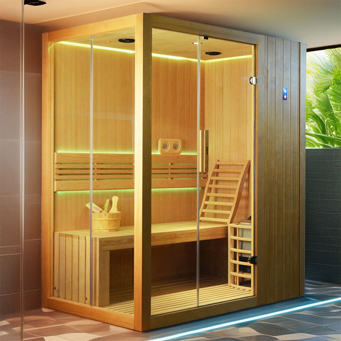 Kubix Sauna (2-3 Seater) - Myles Better Living