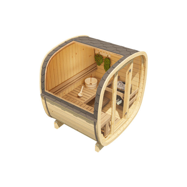 UKU Thermowood Outdoor Sauna 160