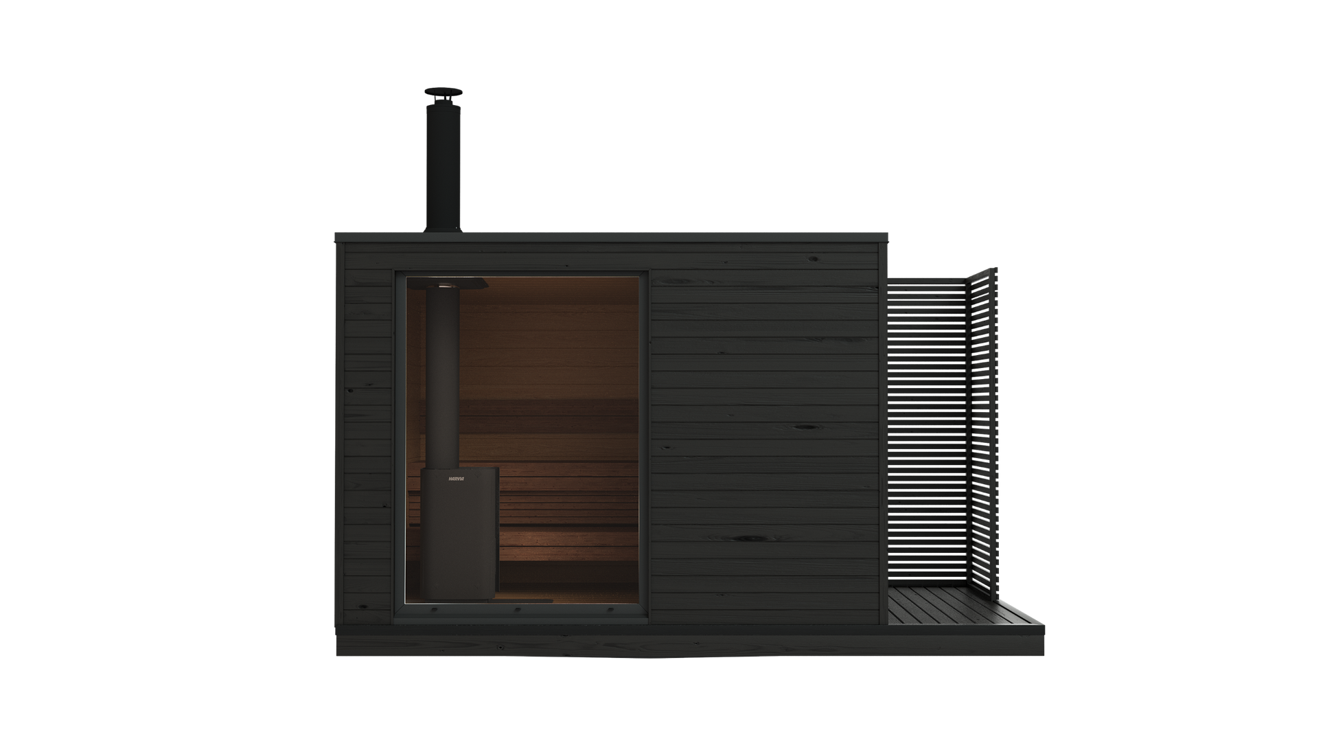 KUUT Wood-Fired Outdoor Sauna L - Myles Better Living